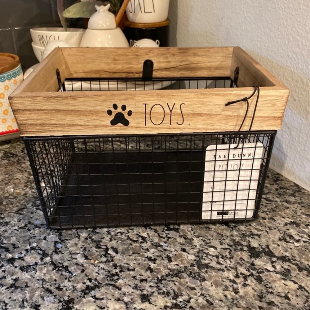 Rae Dunn Toys Wire Basket - Picture 2 of 5